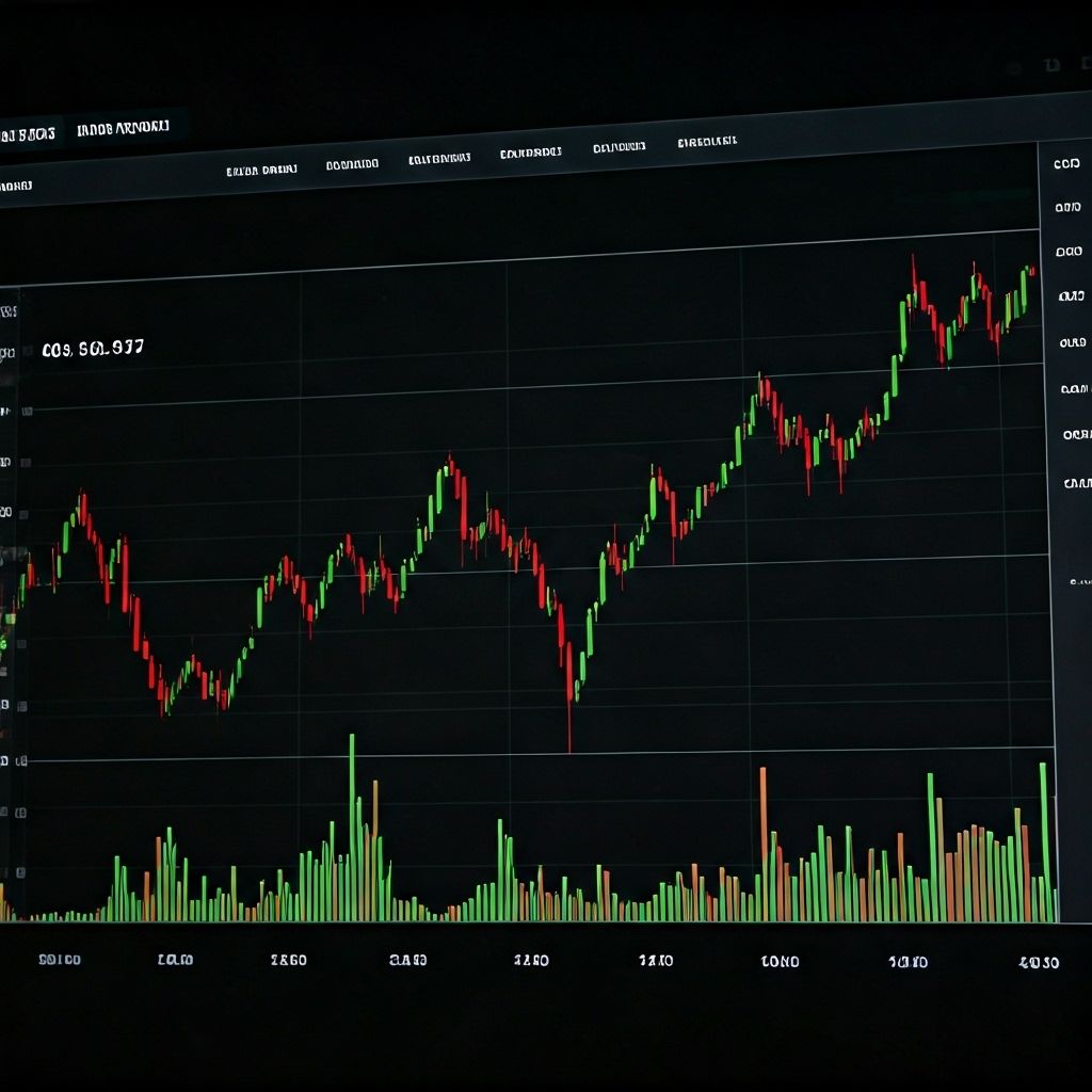 Real-time market data dashboard